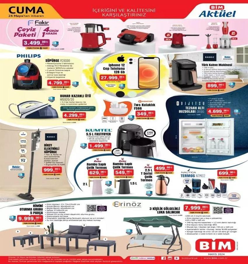BİM 21-24 Mayıs aktüel: BİM'de bu hafta Salı ve Cuma hangi ürünler satışa çıkacak?