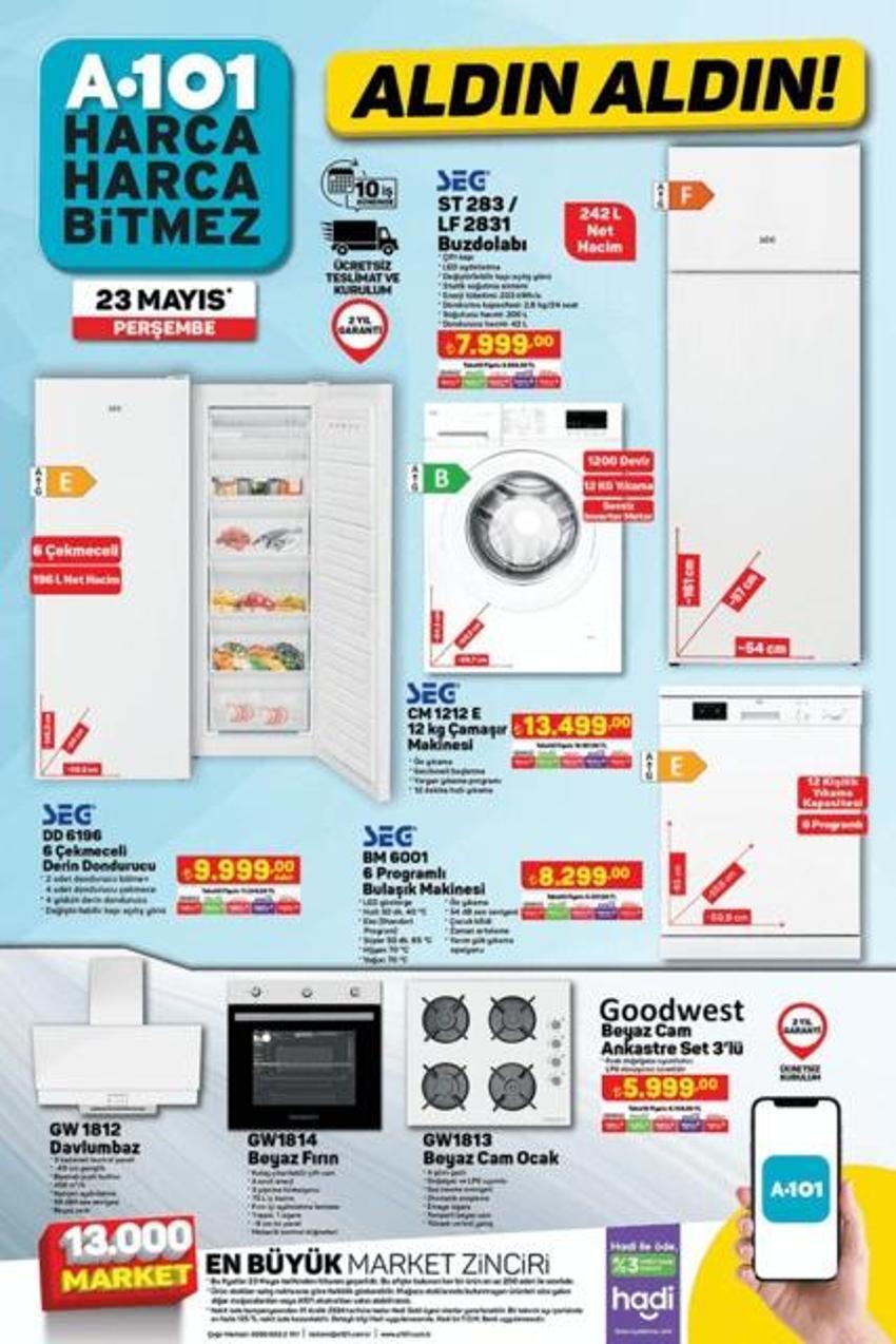 A101 aktüel 21-23 Mayıs katalog 2024 yayınlandı! Haftanın en ucuz ürünü A101 raflarında: Elektrikli mopedin fiyatını kimse tahmin edemedi
