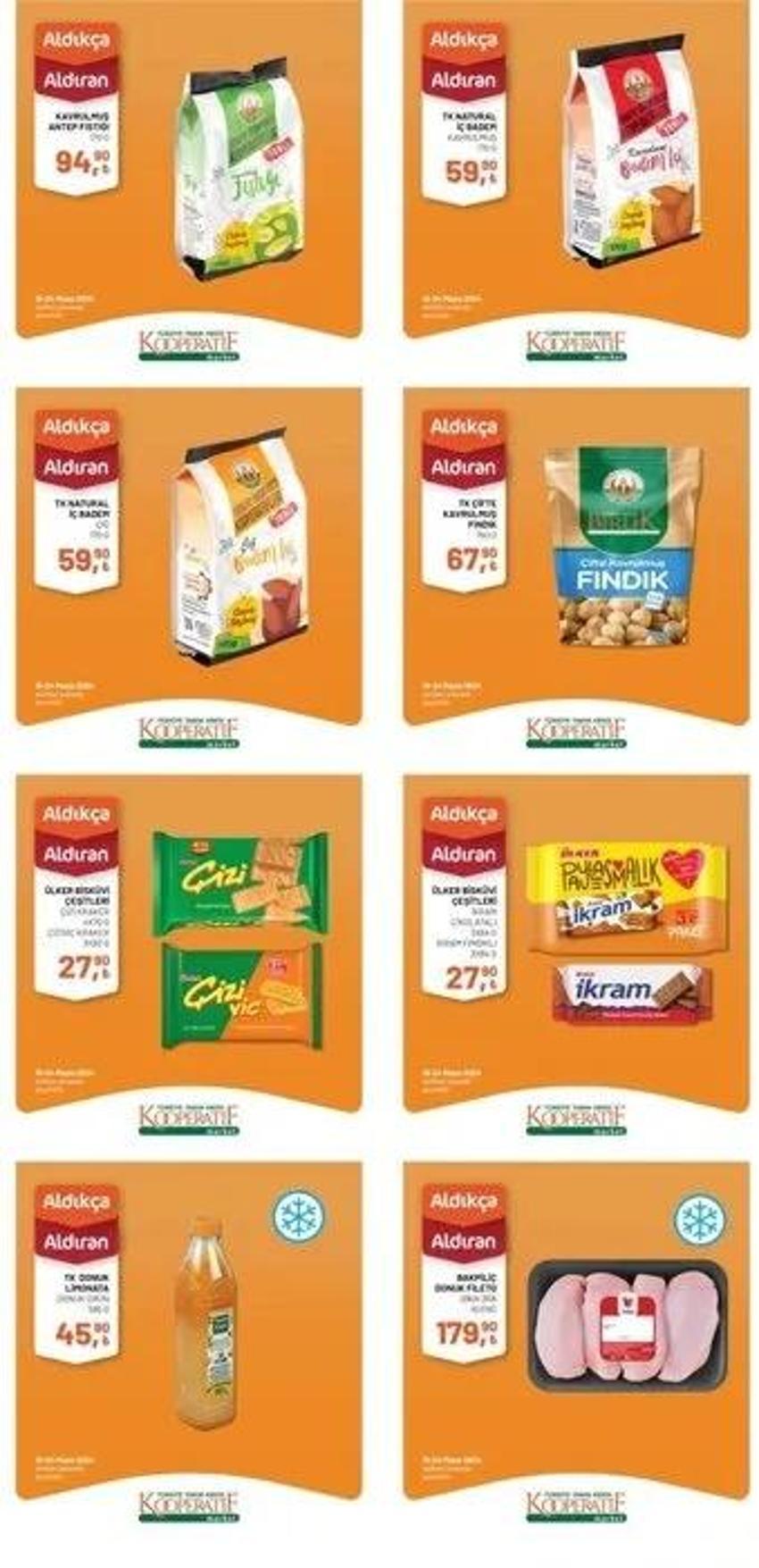 Tarım Market 22-24 Mayıs aktüel katalog: Tarım Kredi'de Ayçiçek yağı, beyaz peynir fiyatını kimse tahmin edemedi