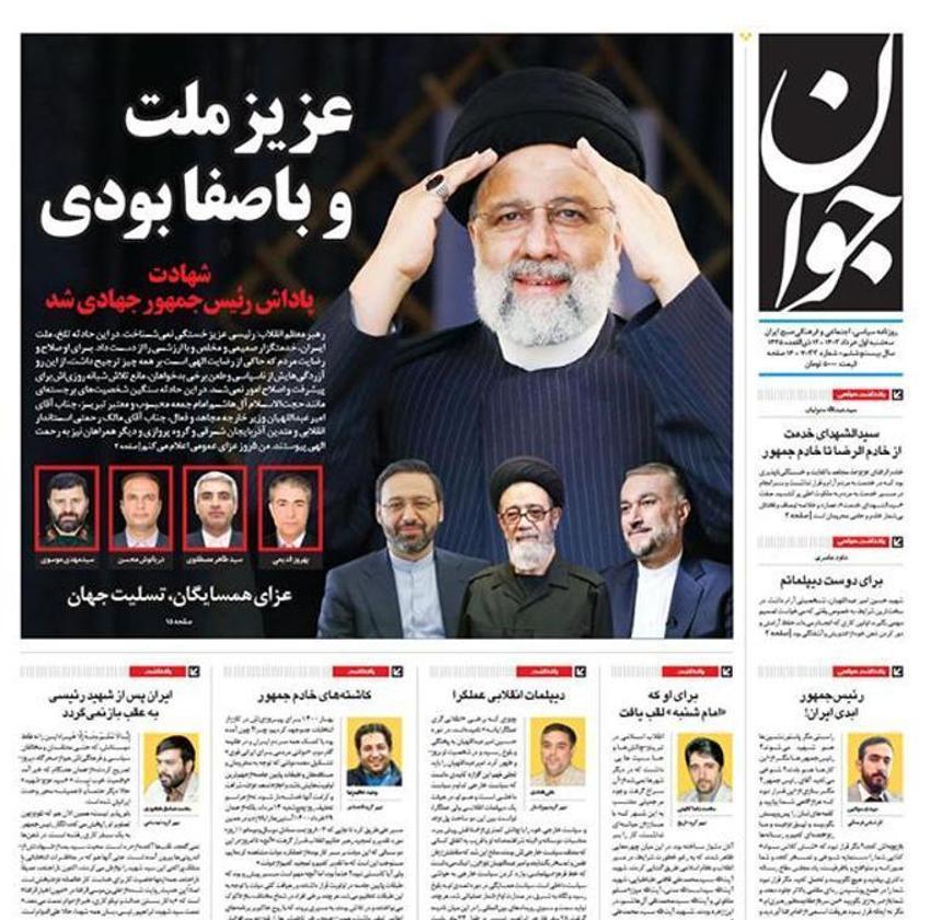 Dünyanın gözü Tahran'da... Cumhurbaşkanı Reisi için cenaze töreni düzenleniyor