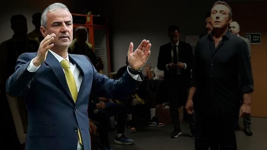 İsmail Kartal, Ali Koç'un yanında sinirden masayı yumrukladı, hayvan gibi olun