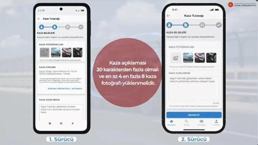 Kaza tespit tutanağı e devlet'te nasıl tutulur? Hangi adımlar izlenir? e-devlet kaza tespit tutanağı ekranına nasıl ulaşılır?