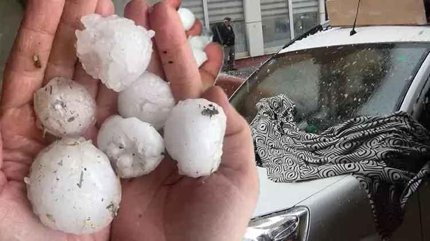 Türkiye dolu ve fırtınaya teslim: Meteoroloji bu kentleri uyardı: 15 kentte alarm verildi