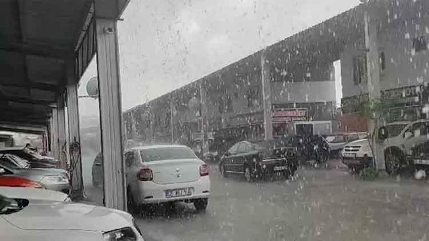 Türkiye dolu ve fırtınaya teslim: Meteoroloji bu kentleri uyardı: 15 kentte alarm verildi