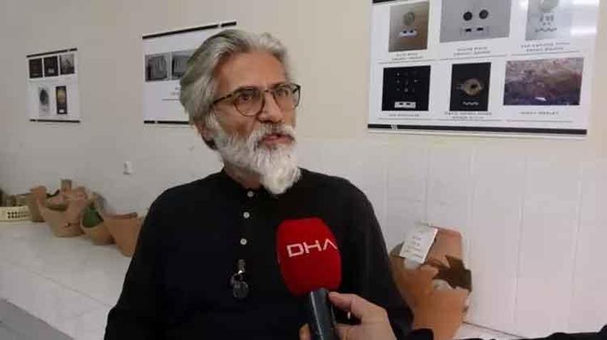 Tarihi camide 'haç işareti' tartışması: Uzman isim konuya açıklık getirdi!