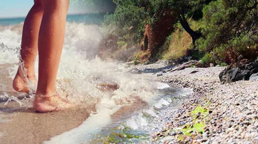 Plajlardaki zararlı mikroorganizma tehdidine dikkat! Ayağına batan deniz kabuğundan bakteri bulaştı