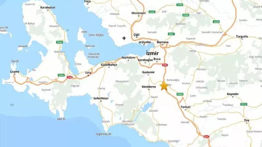 İzmir deprem risk haritası (ilçeler) İzmir Menderes deprem bölgesi mi? Menderes deprem risk haritası