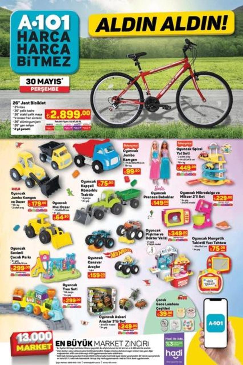 A101 30 Mayıs 2024 Aldın Aldın katalog aktüel: Yaz A101'e sıcak geldi, fiyatlar bu ürünlerde düştü! 