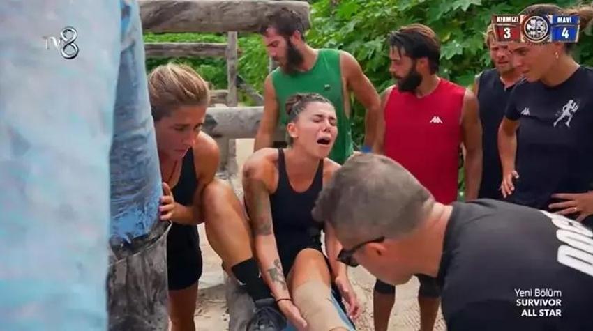 Survivor'da Nefise çığlıklar içinde yerde kaldı! İlk eleme adayı belli oldu