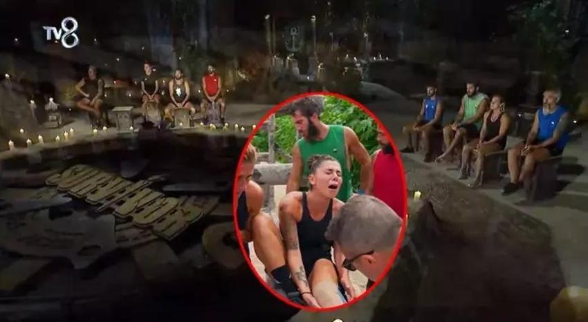 Survivor'da Nefise çığlıklar içinde yerde kaldı! İlk eleme adayı belli oldu