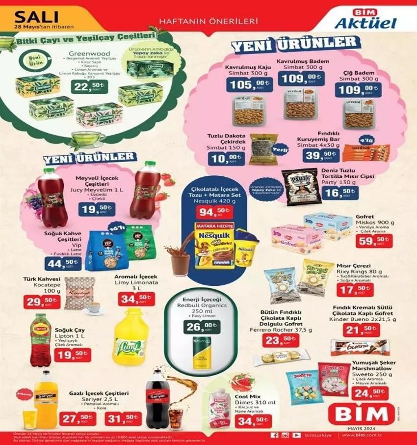 BİM 28-31 Mayıs aktüel katalog 2024: Çay makiknesi, tencere ve çaydanlıkta indirimli fiyatlar! Salı/Cuma BİM kataloğunda neler var?