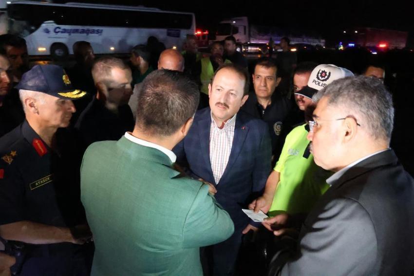 Katliam gibi kazada yolcu otobüsünün şoförü tedavi sonrası gözaltına alındı