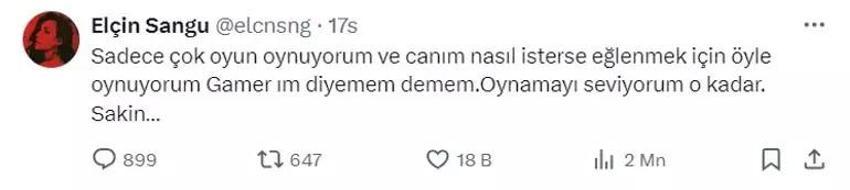 Elçin Sangu Gamer oldu! ‘'Nereye kayboldun' diyorlar, oyun oynuyorum’