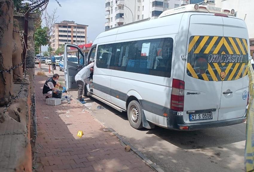 Servis şoförünü böyle öldürdü! Silahlı saldırı saniye saniye kamerada