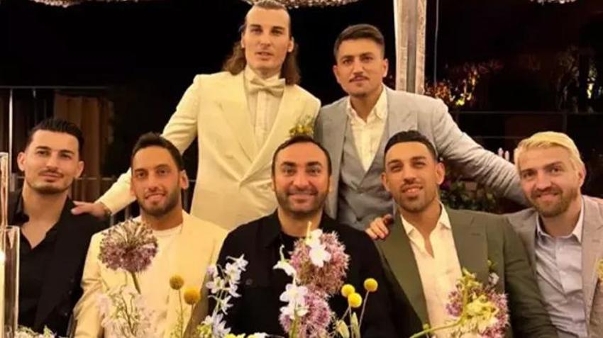 Çağlar Söyüncü, evlenmek için Galatasaray'ın şampiyon olmasını beklemiş! Cengiz Ünder'in görüntüsü olay oldu