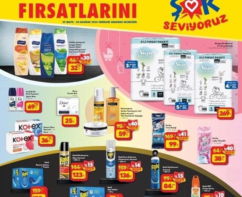 ŞOK aktüel 29 Mayıs 2024 katalog: ŞOK'tan Mayıs sonu süper kampanya var!