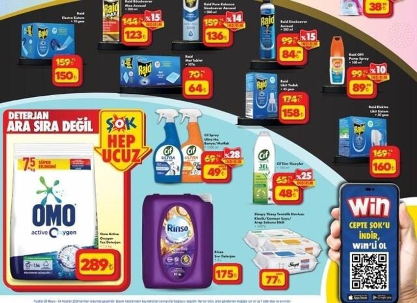 ŞOK aktüel 29 Mayıs 2024 katalog: ŞOK'tan Mayıs sonu süper kampanya var!