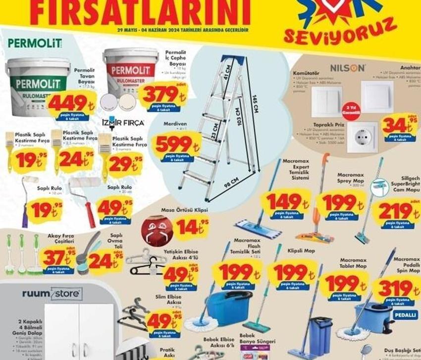 ŞOK aktüel 29 Mayıs 2024 katalog: ŞOK'tan Mayıs sonu süper kampanya var!