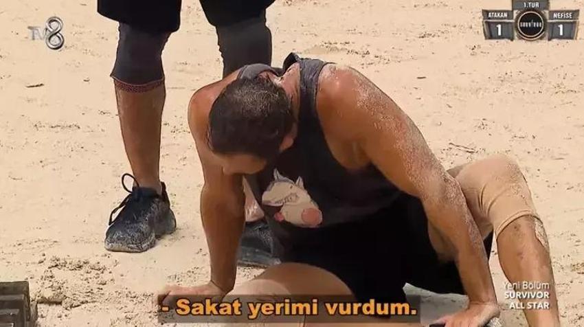 Survivor'da ilk eleme adayı parkurda kendini yere bıraktı!