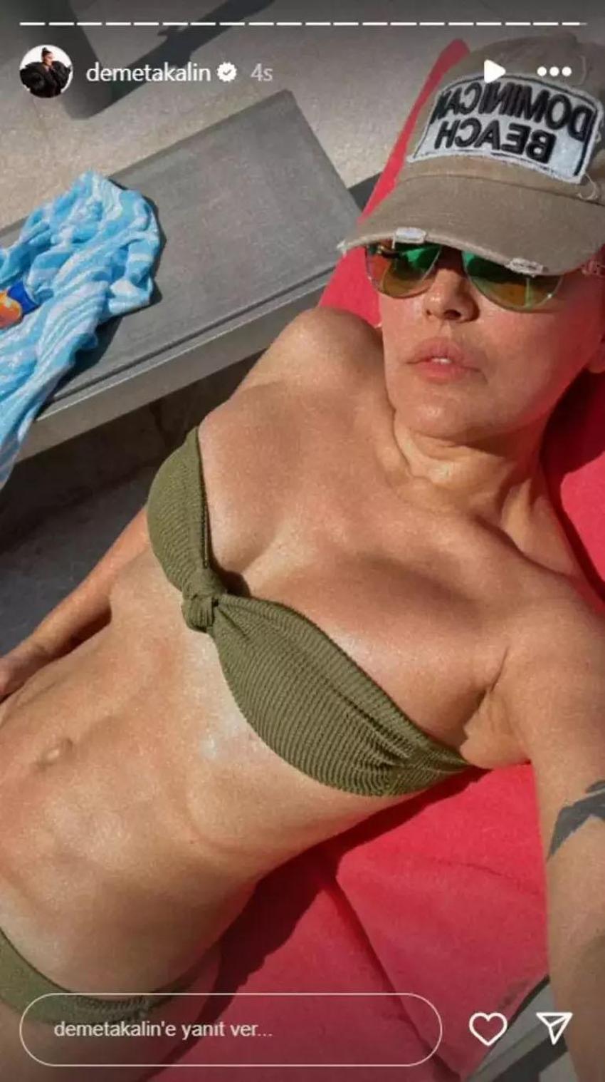 10 kilo vermişti! Demet Akalın'ın fit hali dikkat çekti 