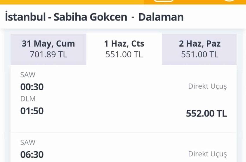 Bayram öncesi şaşırtan fark: Otobüs bileti 1.500, uçak 550 TL!