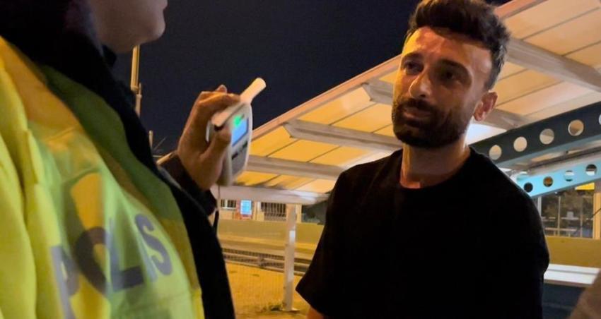 Böyle sabır sınavı görülmedi! Alkolmetreyi görünce dili tutuldu