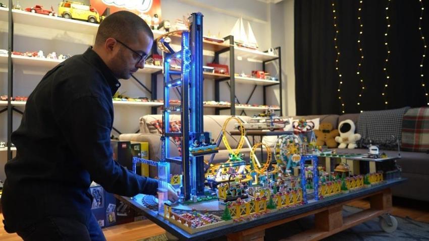 Piyasa değeri 2 milyon TL! Samsunda bir lego sever 13 yılda evini müzeye çevirdi