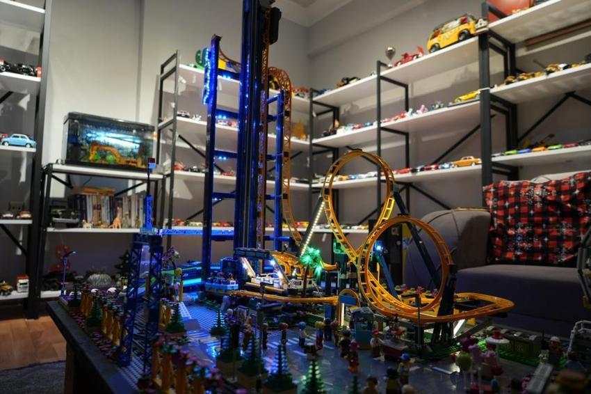 Piyasa değeri 2 milyon TL! Samsunda bir lego sever 13 yılda evini müzeye çevirdi
