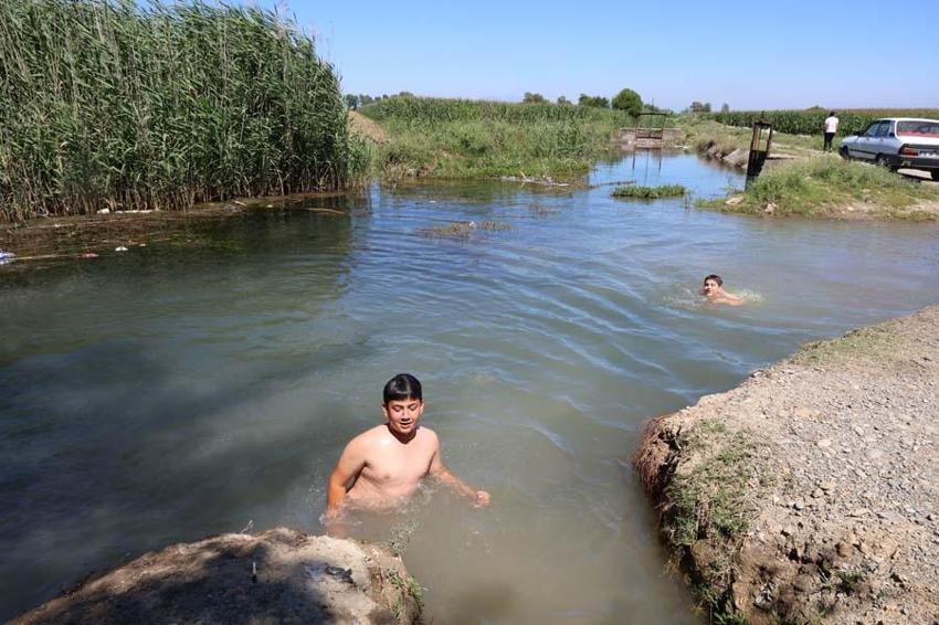 Adana'da termometreler 40 dereceyi aştı, vatandaş tabiata akın etti