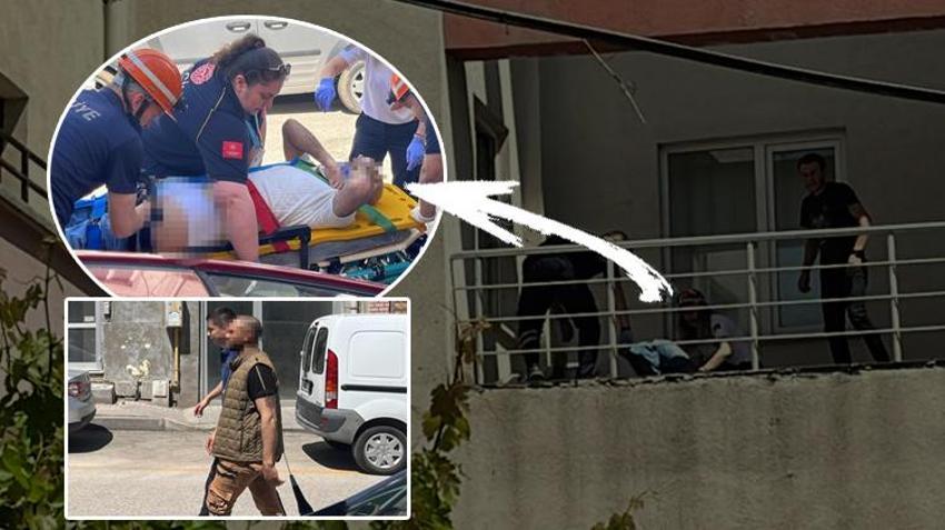 Karısını başka erkekle basınca olanlar oldu! Mahalleli inanamadı, iç çamaşırıyla kaldı