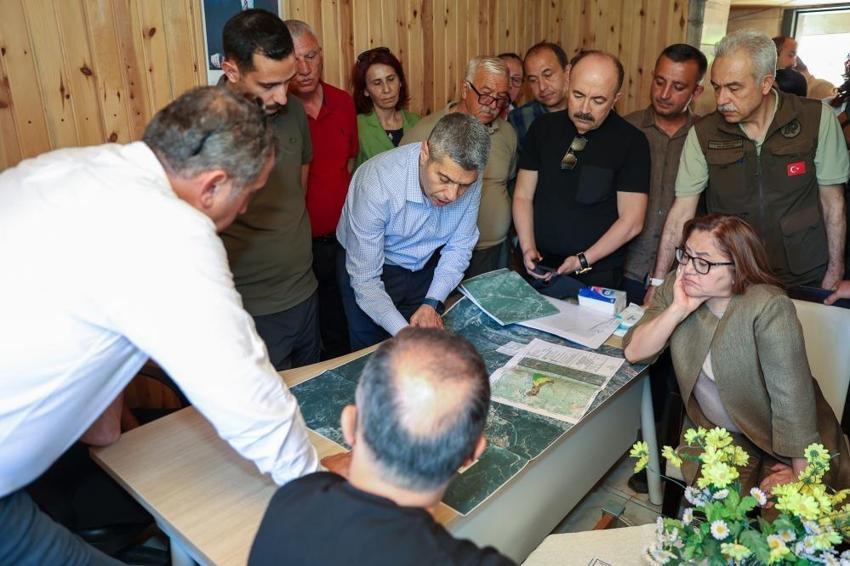 Fatma Şahin, Huzurlu Yaylası’nda çilek hasadına katıldı! "Yeni hedef ihracat"