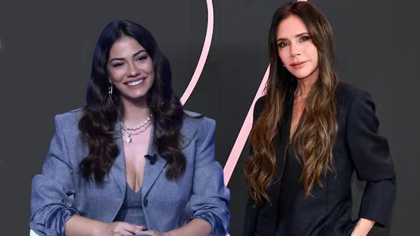 14 yıl önce Victoria Beckham giymişti! Demet Özdemir için arşivden çıkarıldı