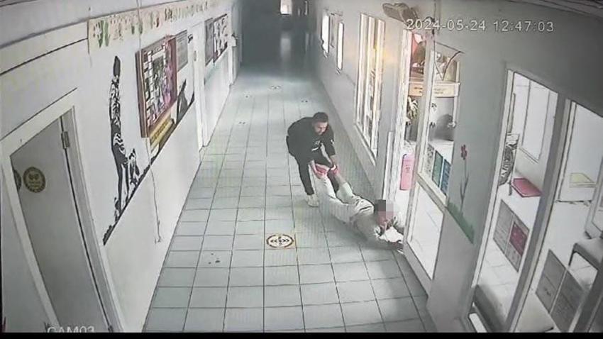 Down sendromlu öğrenciye şiddet güvenlik kameralarına yansıdı! Görüntüler izleyenleri şok etti öğretmen tutuklandı