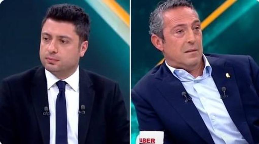 Ali Koç "Sen burada mıydın" dedi, Aziz Yıldırım "Sen araya girme" diye azarladı! Canlı yayında olan gazeteci Ahmet Selim Kul'a oldu!