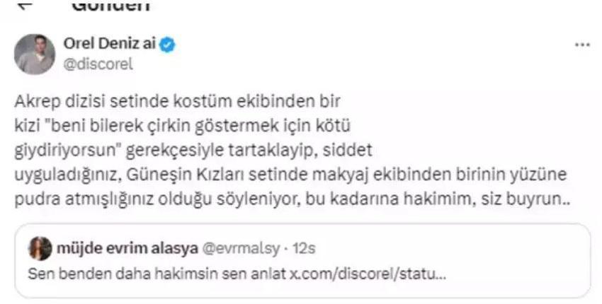 'Oyuncu tokatladı' iddialarına sert yanıt! Kızılcık Şerbeti'nin Kıvılcım'ı Evrim Alasya ateş püskürdü