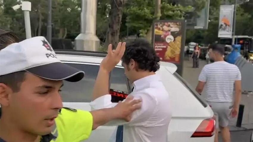 Bayhan kameraları görünce çok gerildi! Gazetecilerin üstüne yürüdü, görüntü sildirmek istedi