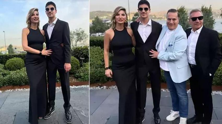 Mehmet Ali Erbil ve Tuğba Coşkun'un çocukları Ali Sadi mezun oldu! Yıllar sonra bir araya geldiler