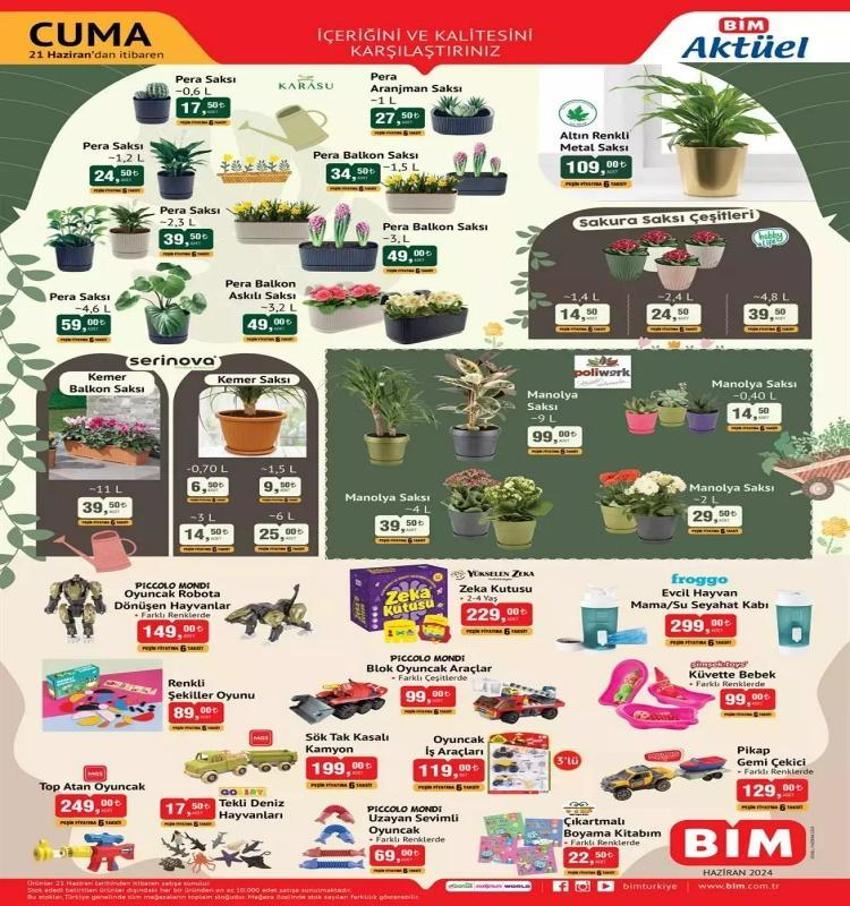 BİM 18-21 Haziran 2024 aktüel: BİM 18-21 Haziran aktüel ürünler kataloğunda bu hafta hangi ürünler var?