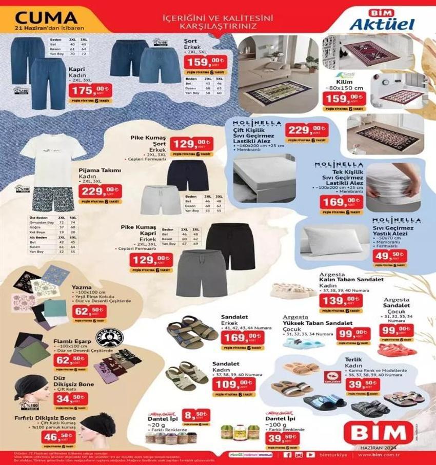 BİM 18-21 Haziran 2024 aktüel: BİM 18-21 Haziran aktüel ürünler kataloğunda bu hafta hangi ürünler var?