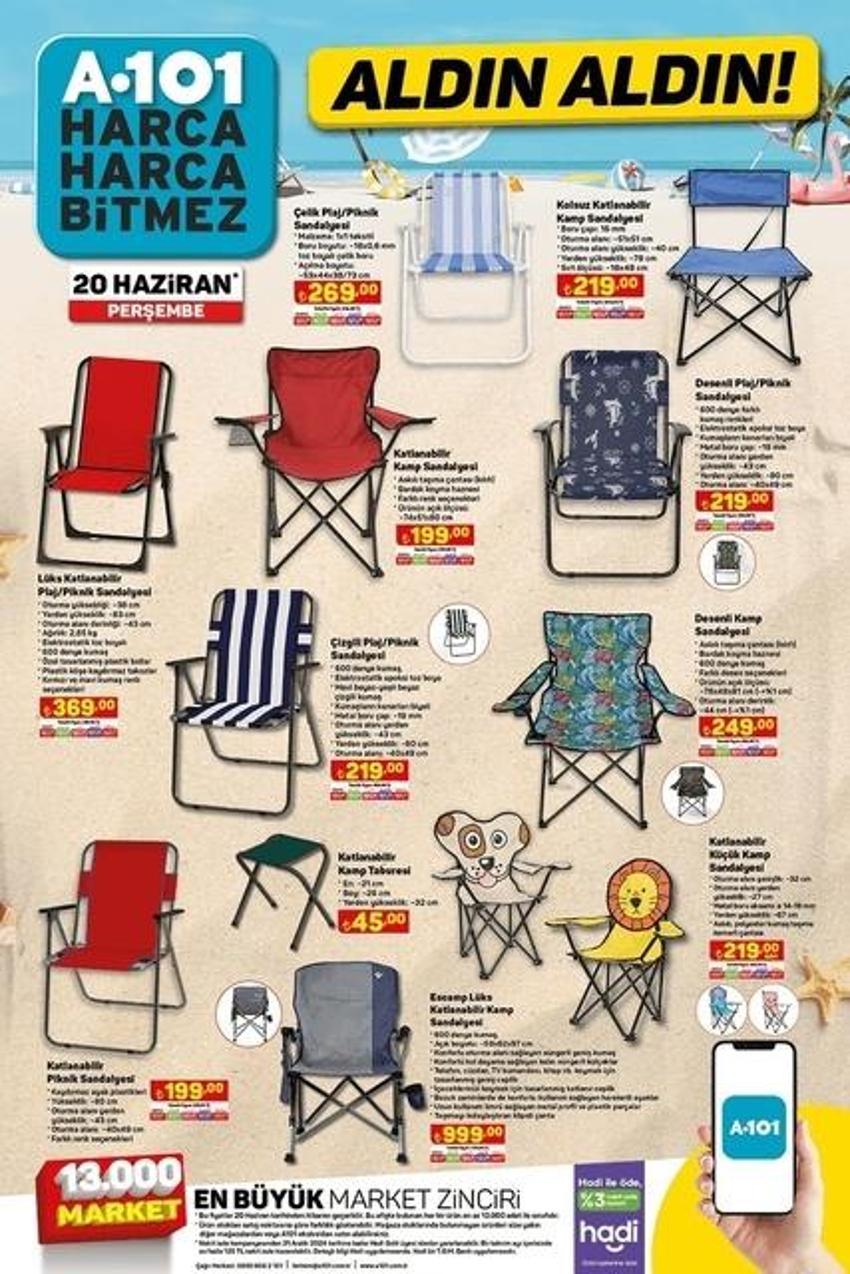 A101 bu hafta dopdolu: 20 Haziran A101 aktüel katalogda hangi ürünler var? 
