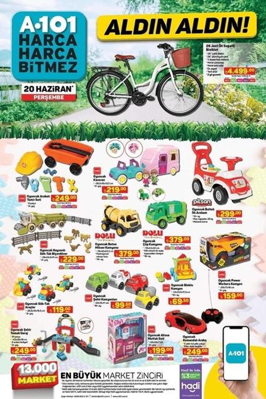 A101 bu hafta dopdolu: 20 Haziran A101 aktüel katalogda hangi ürünler var? 