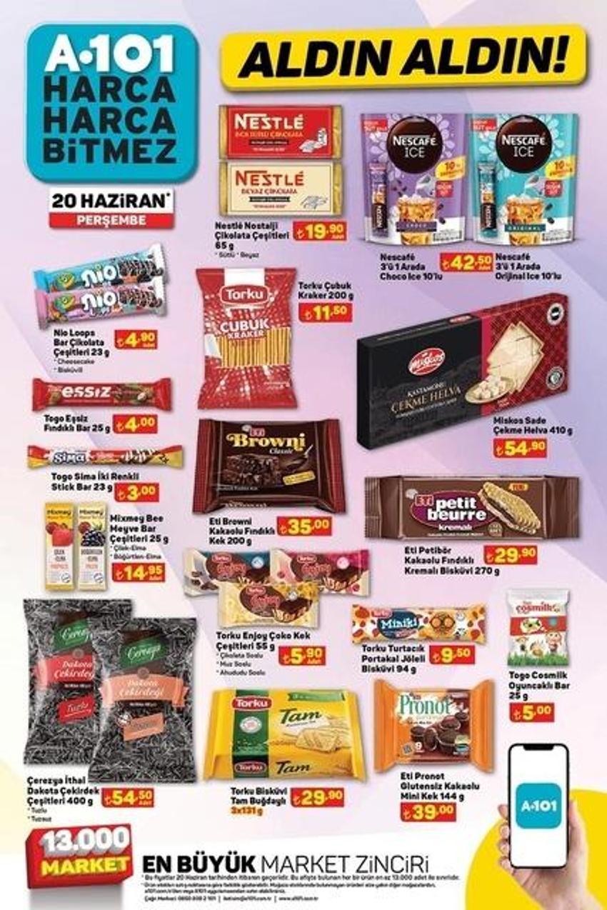 A101 bu hafta dopdolu: 20 Haziran A101 aktüel katalogda hangi ürünler var? 