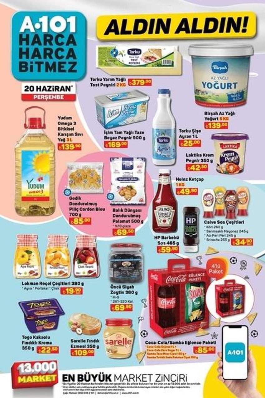 A101 bu hafta dopdolu: 20 Haziran A101 aktüel katalogda hangi ürünler var? 