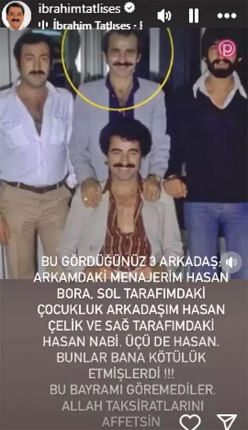 İbrahim Tatlıses'ten şaşırtan açıklama: Bana kötülük etmişlerdi, bu bayramı göremediler