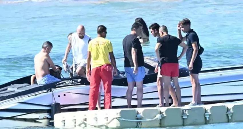 Acun Ilıcalı sürat teknesinde hız tutkusunu konuşturdu