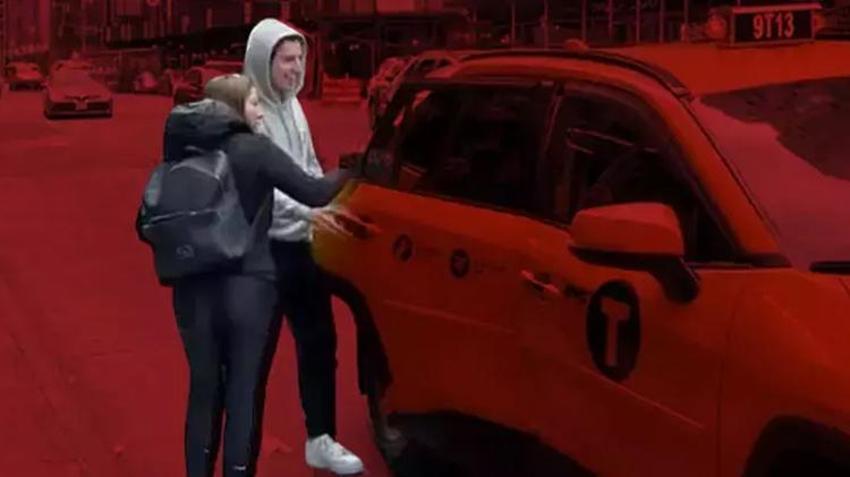 Eylem Tok'a turuncu, Timur Cihantimur'a gri tulum! Korkudan arkasına baktı, Allahu Ekber cevabını verdi
