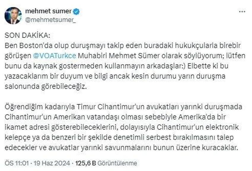 Eylem Tok ve Timur Cihantimur'un ikinci duruşması başladı!