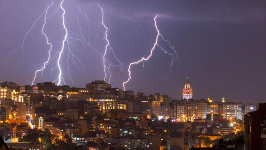 Son hava tahmin raporu açıklandı Meteoroloji kuvvetli fırtına için uyardı