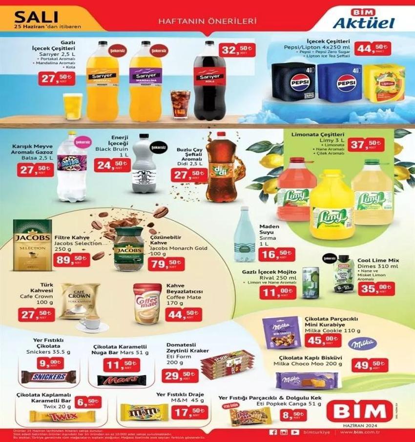 BİM 25-28 Haziran aktüel katalogl: BİM 25-28 Haziran hangi ürünler satışa çıkacak?