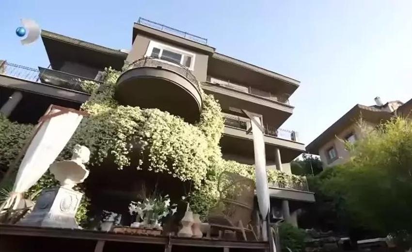 Seren Serengil evinin kapılarını ilk kez açtı! Beş katlı villa ve çift katlı köpek evi dikkat çekti